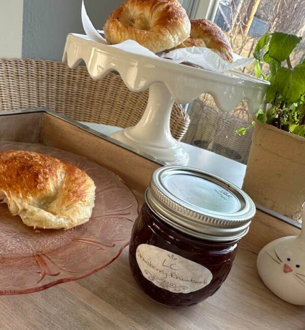 Strawberry-Rhubarb Jam 8 oz